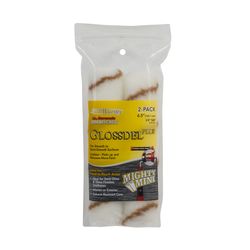 ArroWorthy Glossdel Plus Woven 6.5 in. W X 3/8 in. Jumbo Paint Roller Cover 2 pk