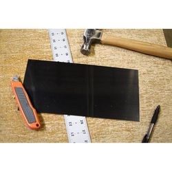 K&S 12 in. L X 6 in. W Stainless Steel Sheet