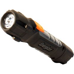 Energizer Hard Case 300 lm Black LED Work Light Flashlight AA Battery