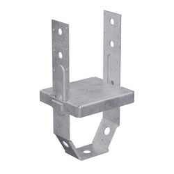 Simpson Strong-Tie 6.5 in. H X 5.5 in. W 12 Ga. Galvanized Steel Post Base