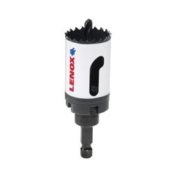 LENOX Speed Slot 1-3/8 in. Bi-Metal 1.5 in. L Hole Saw Arbor Included