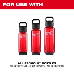 Milwaukee 6 each Black Bottle Cap