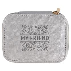 History & Heraldry You Will Always Be My Friend You Know Too Much Travel Jewellery Box 1 pk
