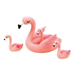 Playmaker Toys Flamingo Bath Toys Pink 4 pc