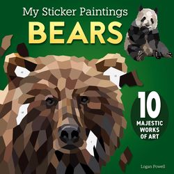 My Sticker Paintings Bears Sticker Book
