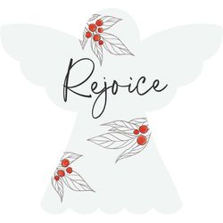 P. Graham Dunn Multicolored Rejoice Sign 3.25 in.