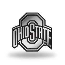 Rico College Ohio State Buckeyes Chrome Auto Emblem 1 pc