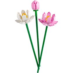 LEGO Botanicals Lotus Flower Building Set Multicolored 220 pc