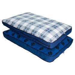 MyPillow Blue Pet Bed 18 in. W X 24 in. L