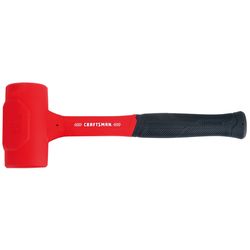 CRAFTSMAN 45 oz Dead Blow Hammer Steel Head Steel and Composite Handle