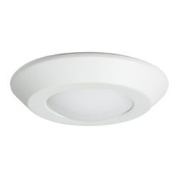 Halo BLD4 Series Matte Soft White 4 in. W LED Recessed Surface Mount Light Trim 8 W