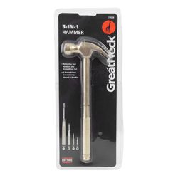GreatNeck 5-in-1 Hammer and Screwdriver 5 pc