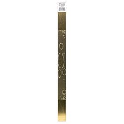 K&S 0.032 in. X 1 in. W X 12 in. L Mill Brass Metal Strip