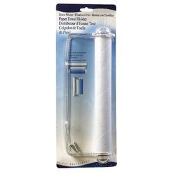 Spectrum Plastic Paper Towel Holder 4.8 in. H X 2.3 in. W X 13.5 in. L