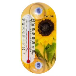 Taylor Tube Thermometer Plastic Multicolored 4 in.