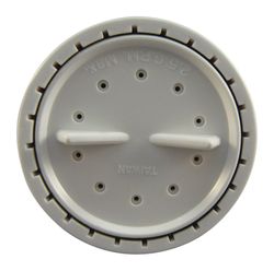 Ace White Plastic Showerhead 2.5 gpm