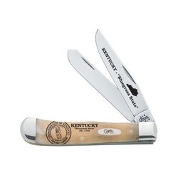 Case Natural Stainless Steel 5-6 in. Trapper Pocket Knife