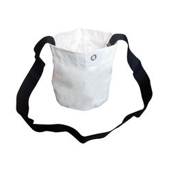 Zenport 1 gal Picking Pail with Straps White