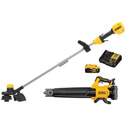 DEWALT 20V MAX XR Brushless String Trimmer Blower Kit with 20V 8 in. Brushless Pruning Chainsaw