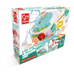 Hape Little Chef Cooking and Steam Play Set Multicolored 16 pc