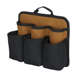 Carhartt 6 pocket Canvas Tool Pouch 8.5 in. L X 10.5 in. H Brown L