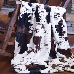 Carstens Inc 60 in. L Multicolored Faux Fur Throw Blanket