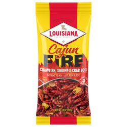 Louisiana Fish Fry Seafood Boil - Cajun Fire Seafood Seasoning 14 oz