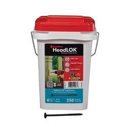 FastenMaster Headlok 4-1/2 in. L Torx Ttap T30 Coarse Structural Wood Screws 1 pk