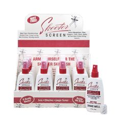 Skeeter Screen Organic Repellent Spray For Mosquitoes 4 oz