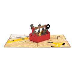 Lovepop Toolbox 3D Card Paper 1 pk