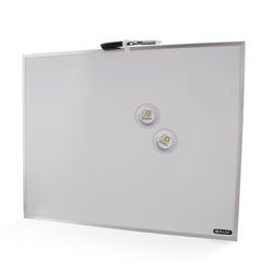 Bazic Products 16 in. H X 20 in. W Screw-Mounted Magnetic Dry Erase Board