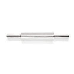 Fox Run 18.5 in. L X 2.5 in. D Stainless Steel Rolling Pin Silver