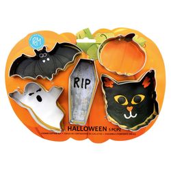 R&M International Silver Steel Cookie Cutter Set