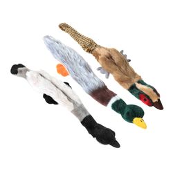 Multipet Empty Nesters For Dog Assorted Plush Assortment Dog Toy 1 pk