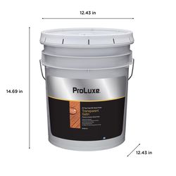 ProLuxe Log and Siding Transparent Satin Butternut Oil-Based Wood Finish 5 gal