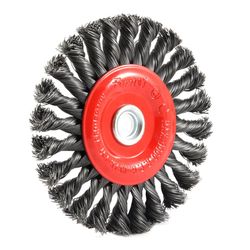 Forney 6 in. Coarse Crimped Wire Wheel Brush Metal 9000 rpm 1 pc