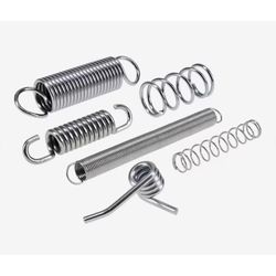 HILLMAN 4.6 in. L X 0.5 in. D Extension and Compression Assortment Spring 10 pk