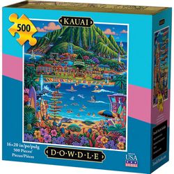Dowdle Puzzle Kauai Multicolored 500 pc