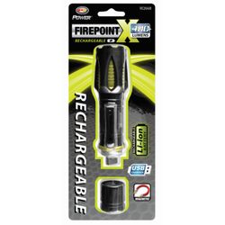 Performance Tool FirePoint X 418 lm Black/Green LED Rechargeable USB Flashlight