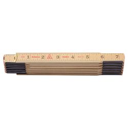 Hultafors 78 in. L Wood Folding Rule Metric and SAE
