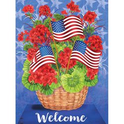 Briarwood Lane House Flag 28 in. H X 40 in. W