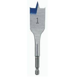 IRWIN Speedbor 1 in. X 4 in. L Carbon Steel Wood Boring Bit Quick-Change Hex Shank 1 pc