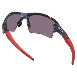 Oakley Standard Issue Flak Sunglasses Unisex Navy Splatter Frame Prizm Gray Lens Polarized
