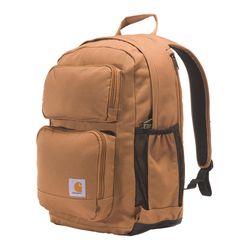 Carhartt Brown Dual Compartment Backpack 22 in. H X 15 in. W
