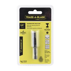 Trade A Blade Diamond 3/8 in. L X 1/4 in. D Hole Saw Arbor Included
