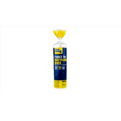Iron-Hold 33 gal No Scent Recycling Bags Twist Tie 15 pk