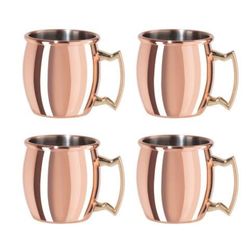 OGGI 2 oz Copper/Gold Stainless Steel Moscow Shot Mug