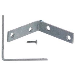 Ace 3 in. H X 4.75 in. W X 3 in. D Steel Inside L Corner Brace
