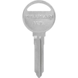HILLMAN Traditional Key Automotive Key Blank Double For Mazda Silver