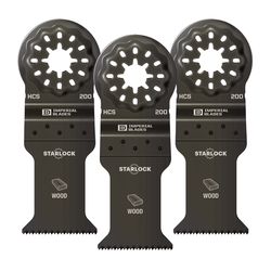 Imperial Blades Starlock 3-3/4 in. L High Carbon Steel Oscillating Saw Blade 3 pk